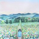 Rita, la pequeña lectora Ein Projekt aus dem Bereich Aquarellmalerei und Traditionelle Illustration von Coni Cots - 02.12.2025