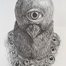 Lockeye Crow. Traditional illustration project by jeanhuang0315 - 12.03.2025