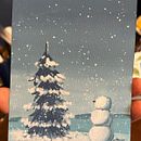 Cartão de Natal. Un progetto di Pittura gouache, Illustrazione tradizionale e Pittura di nikakimi - 03.12.2025