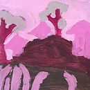 simple landscape in sketchbook. Een project van  Acr y lschilderij van phiatrinidad - 07.12.2025