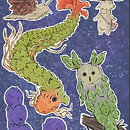 Fantastische Waldwesen . Design de caractere, Desen digital, Ilustrație digitală și Desen de frederikestauber - 12.13.2025