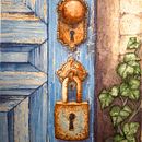 The Blue Door Ein Projekt aus dem Bereich Malerei und Aquarellmalerei von Ana Valeva - 14.12.2025