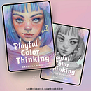 Playful Color Thinking E-Book & Practice Worksheets . Ilustrasi tradisional, Menggambar, Teori Warna, Dan Menggambar Potret proyek oleh Gaby Niko - 12.15.2025