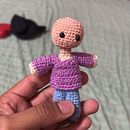 Llavero Amigurumi  . % Gary Ronaldo Galván Morales tarafından hazırlanan Amigurumi, Sanat ve El Sanatları, Tığ işi, El, af Sanatları, Tekstil Tasarımı, O, Ve uncak Tasarımı projesi - 12.16.2025