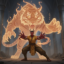 Camino de los Cinco Animales. Een project van Fictie schrijven y Digitale illustratie van Oscar Aguilar Rodríguez - 16.12.2025