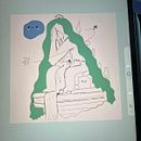 flying floating Island project. Un projet de Illustration numérique, Dessin, Conception de personnages, Créativité, Conception numérique, Instagram , et Dessin artistique de Sara Giovannetti - 18.12.2025