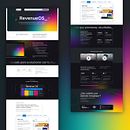 Revenue OS landing . UX / UI și Design web de Francisca Yévenes - 12.18.2025
