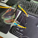 Rediseño de armazones y careta modular durante la Pandemia del COVID. Un progetto di Progettazione 3D, Modellazione 3D e 3D di Erick Chávez Urbano - 18.12.2025