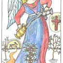 TEMPERANCE XIIII. Drawing & Ink Illustration project by yogameditationbretagne - 12.19.2025