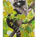 Mapache Incógnito . Ilustrasi tradisional, Lukisan Guas, Ilustrasi Botani, Gambar Pensil, Dan Gambar Realistis proyek oleh Jessica Menares - 12.21.2025