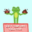 Get your shit together. Un proyecto de Ilustración digital y Dibujo de Monika Evstatieva - 25.12.2025