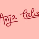 Kid-lit artist’s hand-lettered name. Un progetto di H, lettering, Lettering digitale e Lettering di anja_calise - 25.12.2025