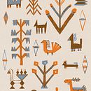 Projekt końcowy, kurs "Introduction to Illustrated Printmaking with Procreate". Un proyecto de Dibujo digital e Ilustración digital de Monika Proniewska - 26.12.2025