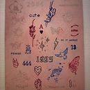 mi primer tatto 2025. Un proyecto de Diseño de tatuajes, Ilustración tradicional e Ilustración botánica de andreina f - 26.12.2025