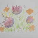 Composición floral en acuarela  Ein Projekt aus dem Bereich Botanische Illustration, Bildende Künste, Traditionelle Illustration, Naturalistische Illustration, Malerei und Aquarellmalerei von Viviana Rojas Moreno - 27.12.2025