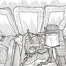 Diário Ilustrado. Drawing, Traditional illustration, Ink Illustration, Sketchbook, and Sketching project by Paulo Vitor Reis Almeida - 12.29.2025