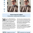 About me - Maria Eugenia. Projekt z dziedziny Komunikacja, Cop, writing, Pisanie i Tworzenie treści użytkownika Maria Eugenia Cogliati - 29.12.2025
