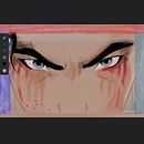 Samurai de ojos azules . Un progetto di Illustrazione digitale di Enmanuel Morales - 29.12.2025