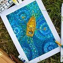 Vincent van Gogh . Ilustrasi tradisional proyek oleh boxpublicidadperu - 01.01.2026