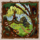 Corrida dos cogumelos . Un projet de Illustration jeunesse, Dessin numérique, Illustration numérique , et Dessin de NCO - 03.01.2026