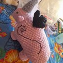 projeto rinoceronte rosa . Amigurumi, Arte și meșteșuguri, Croșetat, DIY, Arte din fibre, Design textil și Design de jucării de Nebula - 01.06.2026