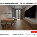 Apartment in scandinavien style. Un projet de Design d'intérieur , et 3D de Kristýna Hrášková - 11.01.2026