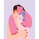 LE AMICHE . Ilustrație digitală și Design de caractere de kseniyakishchuk - 01.12.2026