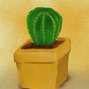 Cactus de mi ex. Drawing, Traditional illustration, Digital Illustration, and Digital Drawing project by Glenda Valentina Oñate - 01.12.2026