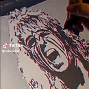 A pair of custom Nike Air Force 1 sneakers I designed on my laptop and airbrushed.. Een project van  Acr, lschilderij y Digitale tekening van robertcastellano10 - 13.01.2026