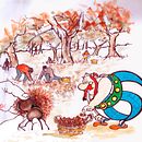 TRADICIONES . Ilustrație tradițională, Desen, Desen în creion și Pictură în acuarelă de LUISA VILLALBA - 01.13.2026