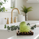 Cucumber and mint soap. Un progetto di Artigianato di Julie Benedetti - 13.01.2026