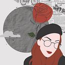 Retratos Ilustrados. Ilustração digital, e Design gráfico projeto de Bruna Vila Artigues - 14.01.2026