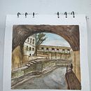 Río Orizaba . Projekt z dziedziny  Sztuki piękne i Malowanie akwarelą użytkownika emmanuelcoronajimenez - 15.01.2026