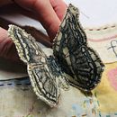 Slow Stitched Scroll - 'Butterflies Are Self Propelled Flowers'. Fiber Arts, Embroider, Stor, and telling project by Paula MacGregor - 01.19.2026