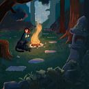 Universos fantásticos: Compañía Ein Projekt aus dem Bereich Farbenlehre, Digitale Illustration, Zeichnung, Traditionelle Illustration und Aquarellmalerei von Kariannys Monaza - 21.01.2026