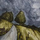 Treballs SA3. Treballem el paisatge amb tècniques de pintura a l'aigua. Een project van  Tekening, Schilderij, Aquarelschilderen,  Acr y lschilderij van s4r_and0nga11 - 21.01.2026