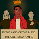 En la tierra de los ciegos. Un proyecto de Ilustración digital de Marinho Maestrelli - 24.01.2026