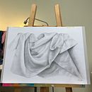 Academic drawing of the fabric. Projekt z dziedziny  R i sunek użytkownika monika_marija_mara - 24.01.2026