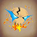 Gurren Lagan Flaming Skull Ein Projekt aus dem Bereich Animation, 2-D-Animation, Digitale Illustration und Animierte Illustration von Guilherme Verissimo - 25.01.2026