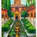 TEG: Sèrie de paisatges amb tècniques d'aigua, Aquarel·les. Un progetto di Pittura, Pittura ad acquerello e Architettura di Yasmín Torres Cortés - 25.01.2026