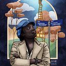 Portrait of Milton Nascimento. Digital Illustration, Drawing, Watercolor Painting, and Artistic Drawing project by Karina Beraldo - 01.27.2026