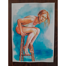 Resiliencia . Un progetto di Belle arti, Disegno anatomico, Disegno realistico, Illustrazione tradizionale, Pittura e Pittura ad acquerello di Mariano Ceol - 29.01.2026