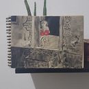 A Boxeadora da casinha velha. Drawing, Traditional illustration & Ink Illustration project by André Brandão - 01.30.2026