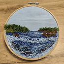 L'acqua ferma scorre lungo le rive. Un progetto di Ricamo e DIY di Małgorzata Karpicka - 30.01.2026