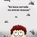 En boca cerrada no entran moscas . Ilustrație digitală de edinsontb - 01.31.2026