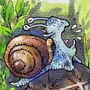 Melcul și broasca țestoasă . Desen, Carte ilustrată & Ilustrație pentru copii de Caroline Therrien - 01.31.2026