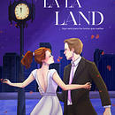 LA LA LAND: Aquí está para los tontos que sueñan. Un proyecto de Ilustración digital, Dibujo, Dibujo digital y Concept Art de Valerie Vargas Bustos - 01.02.2026