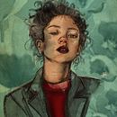 Retrato 1. Traditional illustration, Vector Illustration, Portrait Drawing, Digital Illustration, Watercolor Painting, and Painting project by Ita Villarreal - 02.04.2026