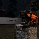 Motosierra "ELITE SK45"  . 3D, Desain Game, pemodelan 3D, Dan Video Game proyek oleh Matias Hausen - 02.05.2026