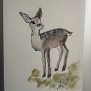 Small deer. Un progetto di Illustrazione tradizionale di starryglowart - 09.02.2026